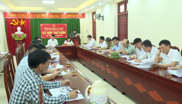 HĐND các phường, xã: Tân Tiến, Trần Phú, Trần Nguyên Hãn, Lê Lợi tổ chức kỳ họp chuyên đề