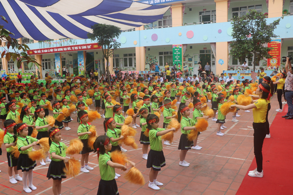 Ngày hội thể thao Trường Mầm non Đồng Sơn năm học 2020-2021