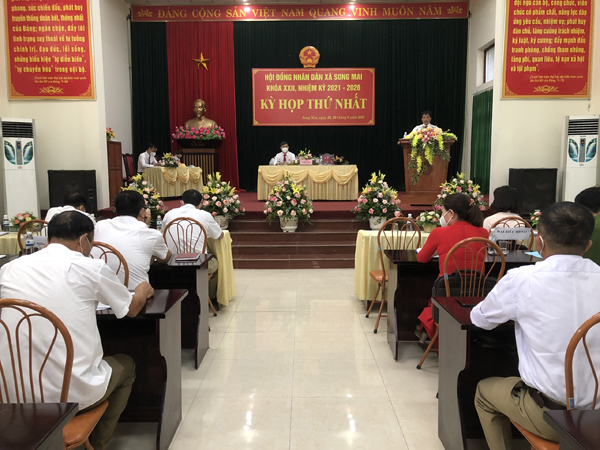 HĐND các phường, xã: Trần Phú, Ngô Quyền, Xương Giang và Song Mai tổ chức kỳ họp thứ nhất nhiệm...