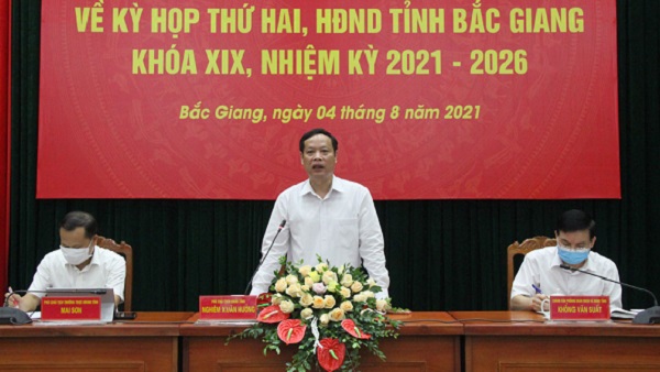 Họp báo về kỳ họp thứ 2, HĐND tỉnh Bắc Giang khóa XIX, nhiệm kỳ 2021-2026