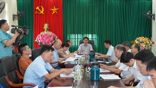 Triển khai phương án cưỡng chế thu hồi đất hộ gia đình ông Nguyễn Văn Duân