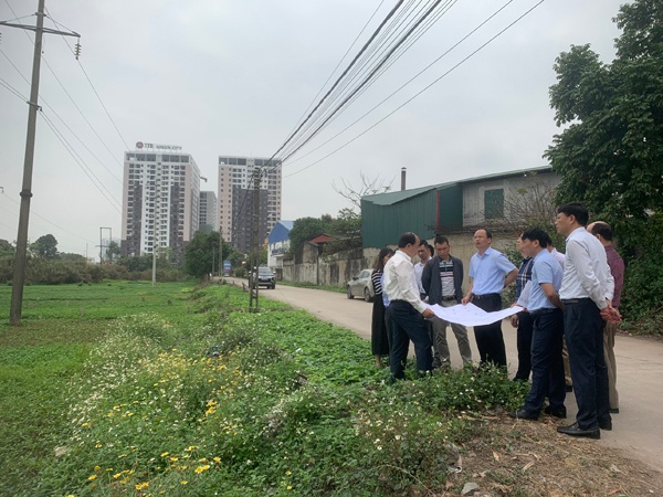 Chủ tịch UBND thành phố kiểm tra tiến độ thực hiện một số dự án trên địa bàn phường Thọ Xương