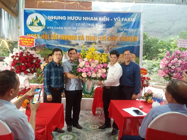 HTX chăn nuôi & thực phẩm sạch Tín Nhiệm ra mắt sản phẩm Nhung Hươu