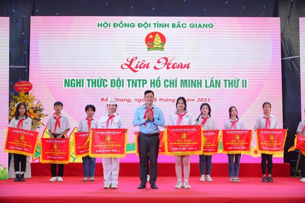 Thành phố đoạt giải nhất Liên hoan “Chỉ huy Đội giỏi” tỉnh Bắc Giang năm 2023