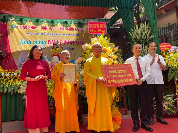 Ban trị sự Giáo hội Phật giáo Việt Nam tỉnh Bắc Giang tổ chức Đại lễ Phật đản Phật lịch 2567-...