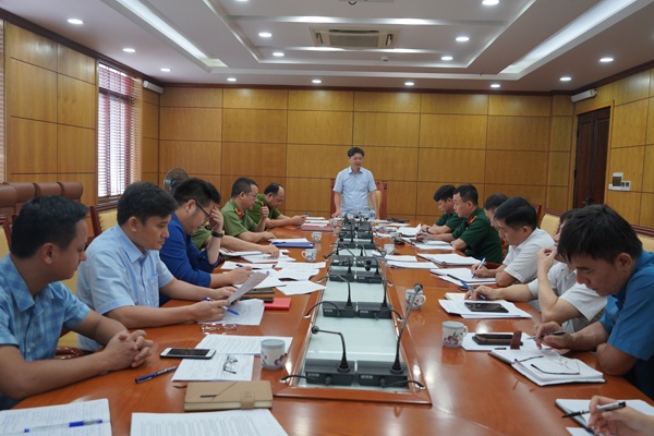 Tiểu ban Văn kiện diễn tập khu vực phòng thủ thành phố Bắc Giang năm 2023 triển khai một số nội...