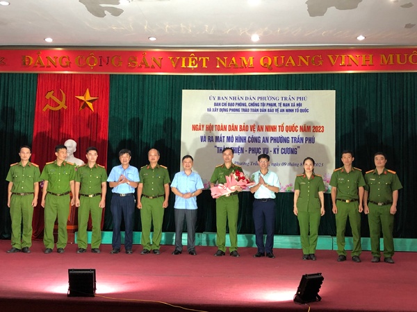 Trần Phú tổ chức Ngày hội Toàn dân bảo vệ an ninh Tổ quốc