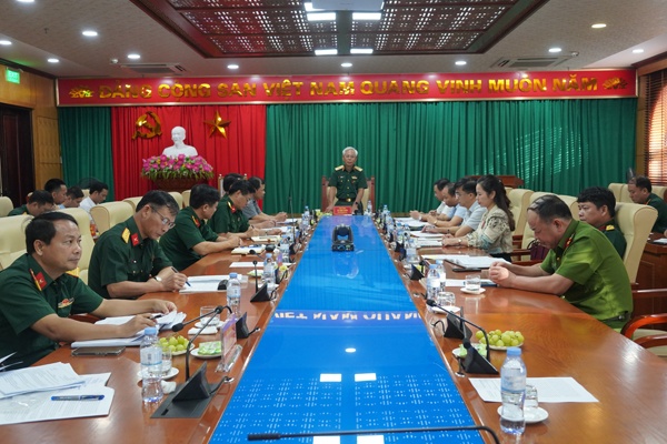 Đoàn công tác Quân khu 1 kiểm tra công tác chuẩn bị diễn tập khu vực phòng thủ TP Bắc Giang năm 2023