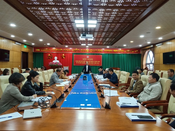 Hội nghị phản biện xã hội vào Dự thảo “Quy chế quản lý kiến trúc thành phố Bắc Giang mở rộng” năm...