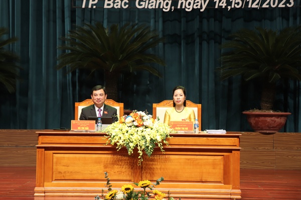 Khai mạc kỳ họp thứ 10, HĐND thành phố Bắc Giang khóa XXII: Các đại biểu nghe trình bày 9 báo cáo...