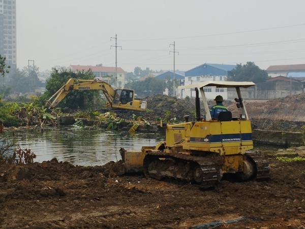 Hỗ trợ bảo vệ thi công dự án khuôn viên cây xanh và hệ thống tiêu thoát nước tại phường Thọ Xương