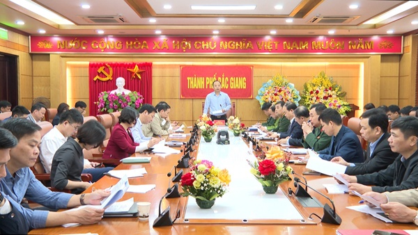TP Bắc Giang triển khai kế hoạch giao, nhận quân năm 2024
