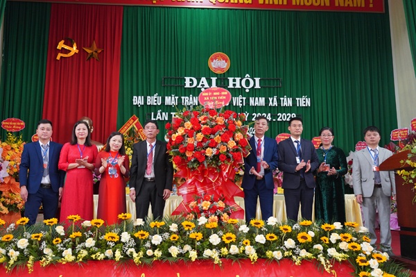 Đại hội đại biểu MTTQ Việt Nam xã Tân Tiến lần thứ XXV, nhiệm kỳ 2024-2029