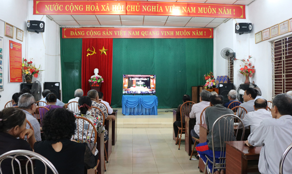 Cán bộ, nhân nhân thành phố Bắc Giang hướng về Đại hội Đảng bộ tỉnh Bắc Giang lần thứ XIX