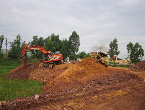 Thành phố Bắc Giang: Cưỡng chế thu hồi đất thực hiện dự án xây dựng hạ tầng kỹ thuật Khu dân cư...