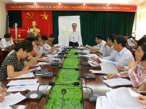 Thành phố Bắc Giang: Triển khai kế hoạch cưỡng chế thu hồi đất  thực hiện dự án HTKT khu dân cư...